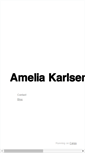 Mobile Screenshot of ameliakarlsen.com